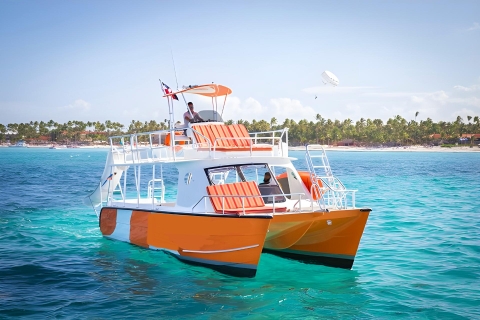 Catamaran dagtrip, snorkelen en zeilexcursie(Kopie van) Sosua en Puerto Plata in privé Catamarán