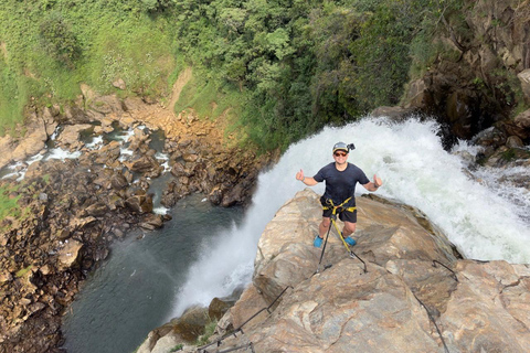 From Medellín: Highest Zipline, Climbing &amp; Waterfalls