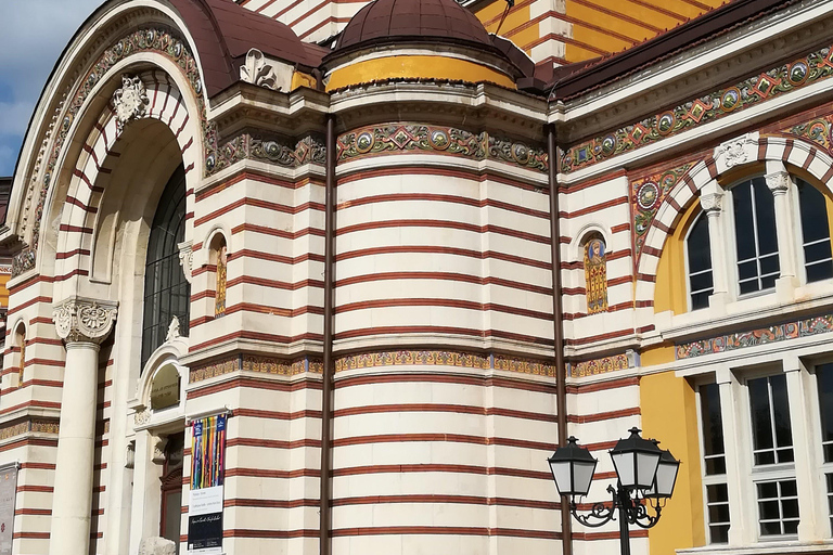 Sofia along its shady streets Sofia along the shady streets