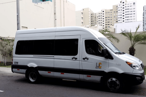 Lima: LIM Airport Private Transfer to/from Lima City Center Departure: Hotel in Lima city center to LIM Airport