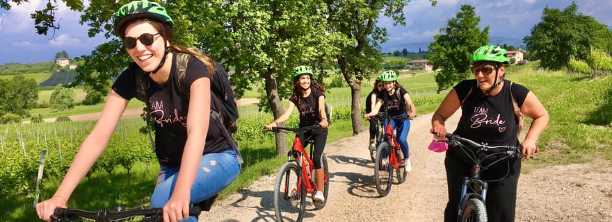 San Felice : visite en vélo électrique et dégustation d'huile d'olive avec repas