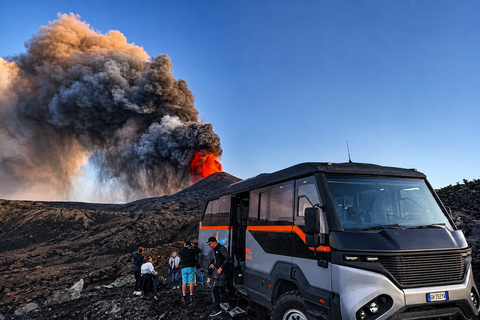 Etna 3000: Off-Road Vehicle Tour through Lava Flows and Trekking to the Summit Craters Etna 3000: Off-road tour through lava flows and hike to the summit craters
