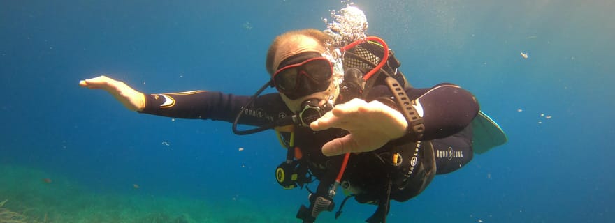 Tour en bateau « Découverte de la plongée sous-marine
