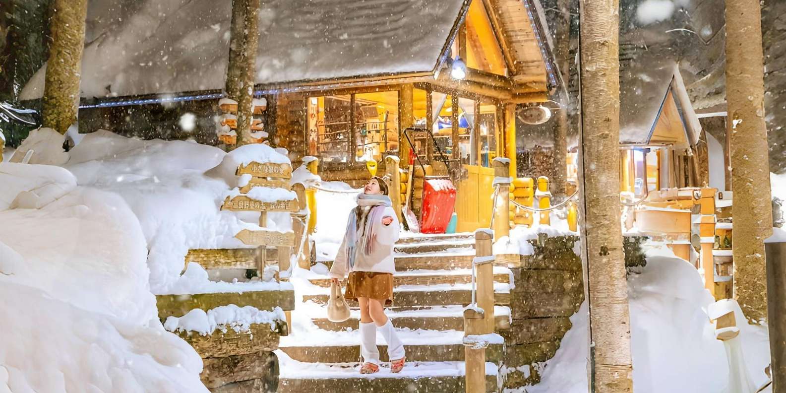 Penguin Fun & Snowmobile : Sapporo Winter (Asahiyama Zoo