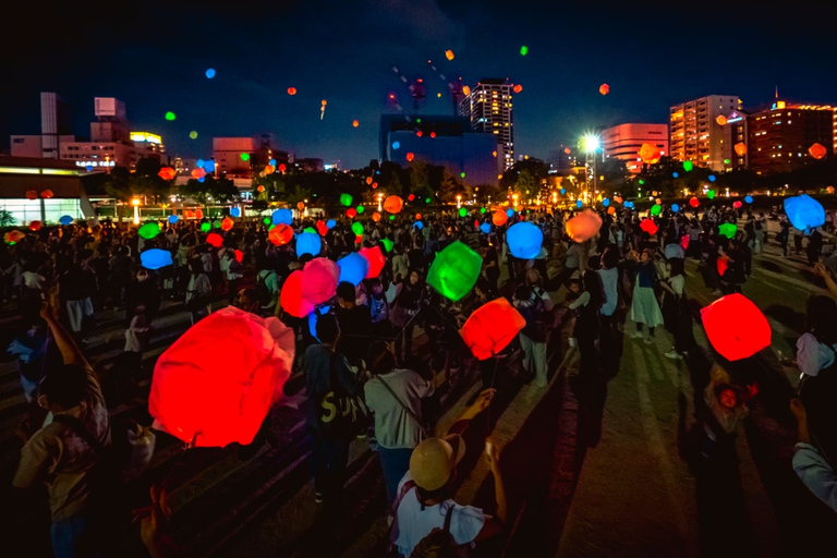 Osaka: ticket de entrada al festival de farolillos de Ogimachi + 1 farolillo