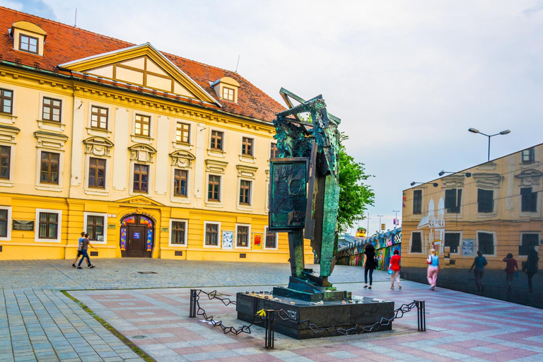 Joodse geschiedenis van de oude stad van Bratislava Privé wandeltour