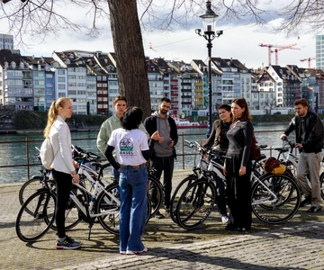Il meglio di Basilea: tour guidato in bicicletta di 2,5 ore