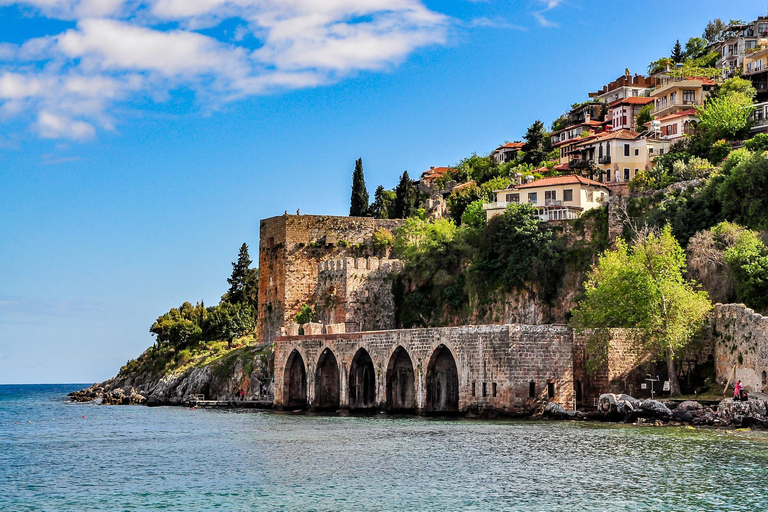 Alanya: Full-Day City Tour with Sunset Views, Beach, & Caves City Tour without Boat Trip & Cable Car