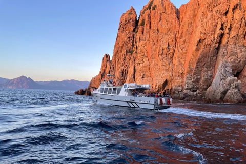 Sagone/Cargèse: Calanques de Piana and Capo Rosso Boat Tour From Cargèse