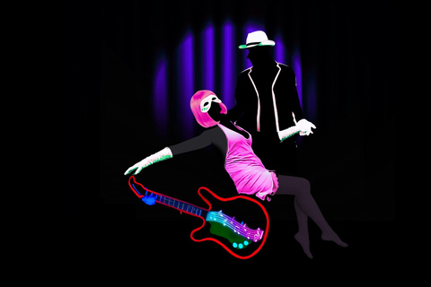 Prague: Underground Black Light Theatre Interactive Show