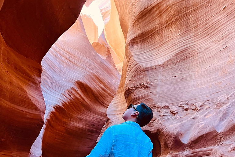 From Las Vegas: Lower Antelope Canyon & Horseshoe Bend Tour Select corresponding pick-up time according to location list