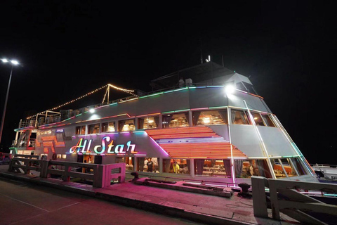 Pattaya: All Star Dinner Cruise, Cabaret Show & BierbuffetPattaya: Dinner Cruise mit Cabaret Show & unbegrenzten Getränken