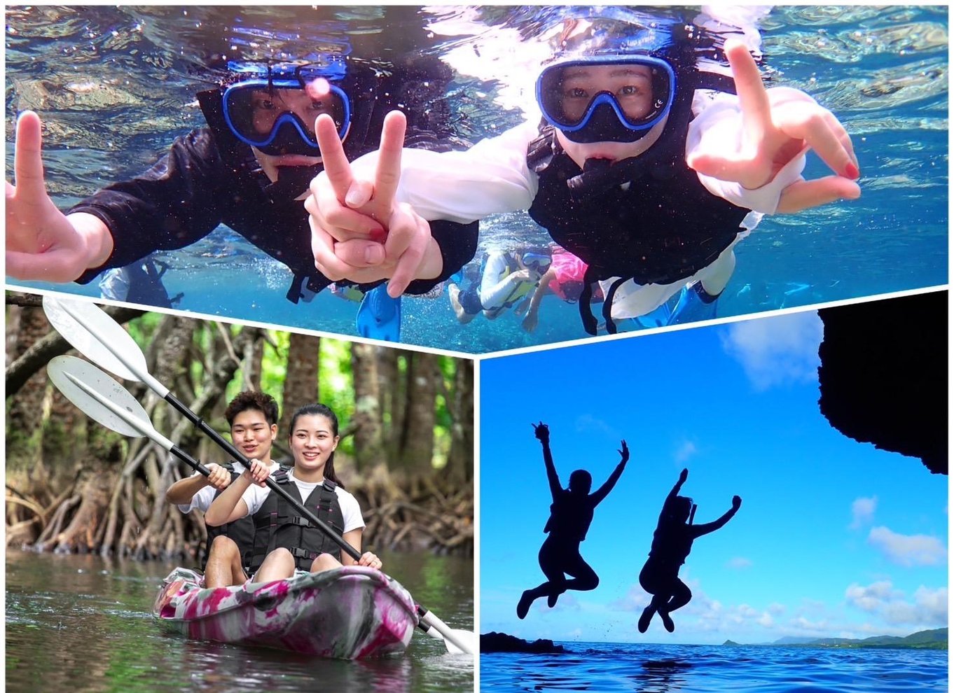Ishigaki-øen: SUP eller kanosejlads og snorkling i Blue Cave