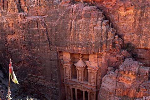Vanuit Amman: Dagvullende privé tour naar Petra & kleine PetraAlleen vervoer