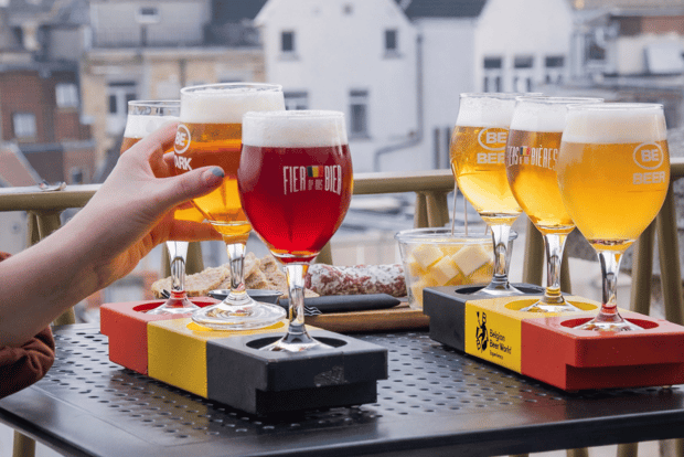 Brüssel: Ticket für die Belgian Beer World mit Dachterrasse und kostenlosem Bier