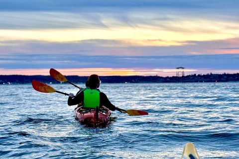 Sunset Kayak Tour: Fort Flagler, WA Sunset Kayak Tour Fort Flagler, WA