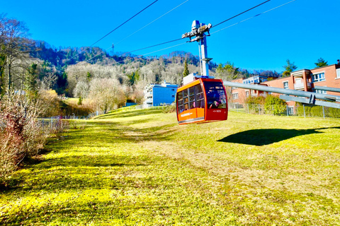 PHOTO include in Zurich walk cable car panoramic lake Zurich