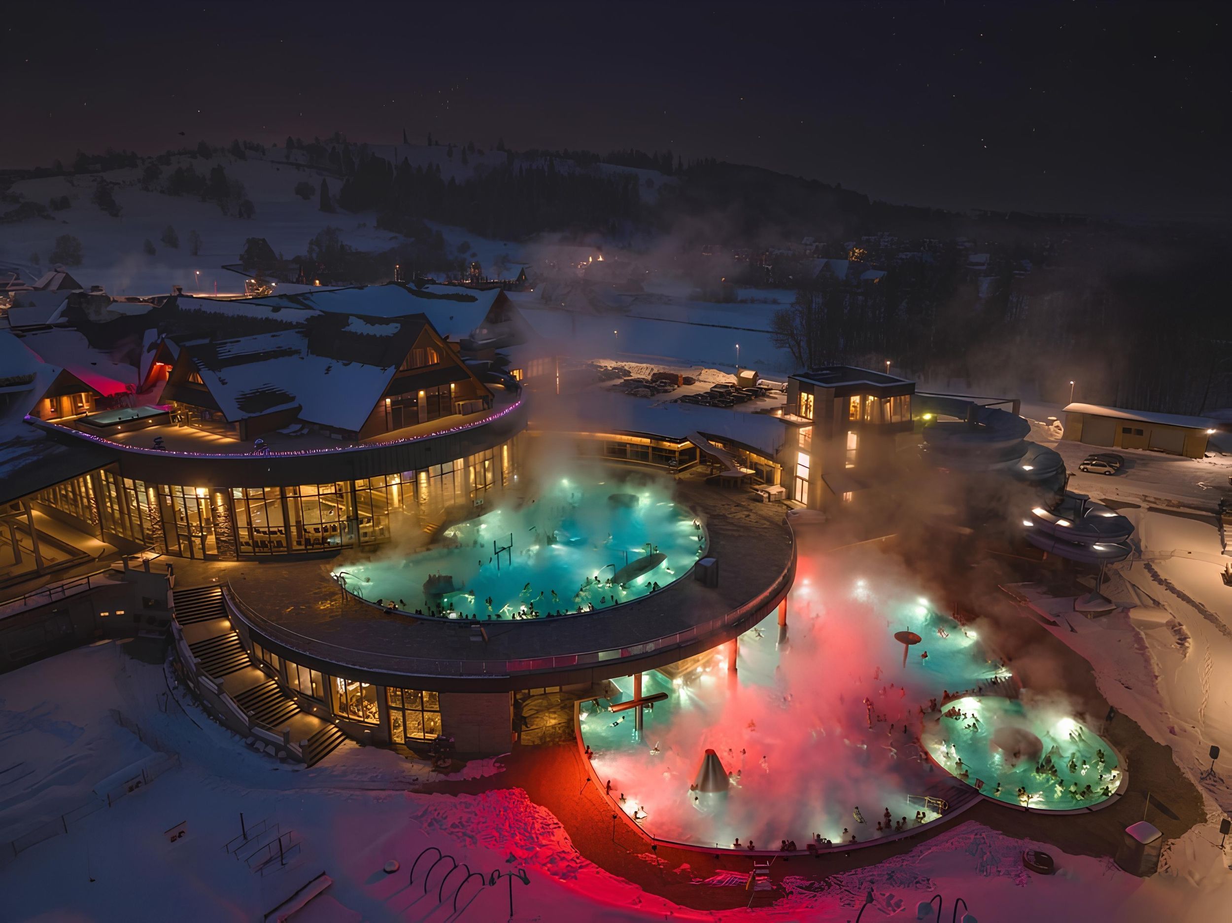 Ab Krakau: Tagestour nach Zakopane, mit Seilbahn und zu den Thermalbädern