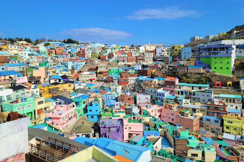 Busan: Beach Train, Gamcheon, Skywalk, Huinnyeoul Village Depart from Haeundae Station, Exit 5 at 9:30 am