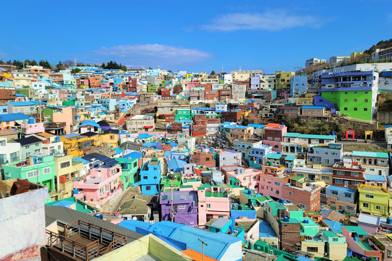 Busan: Beach Train, Gamcheon, Skywalk, Huinnyeoul Village Depart from Haeundae Station, Exit 5 at 9:30 am