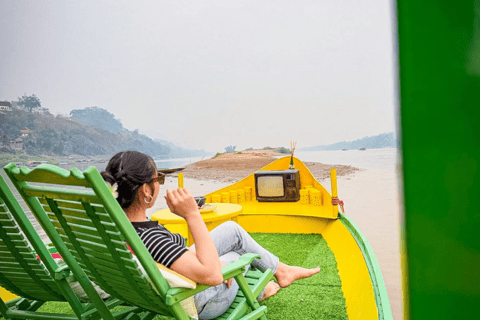 Two Rivers Sunset Cruise in Luang Prabang with Food & Drinks
