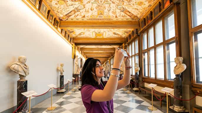 Florence: Timed Entry Ticket to Uffizi Gallery & Audio Guide