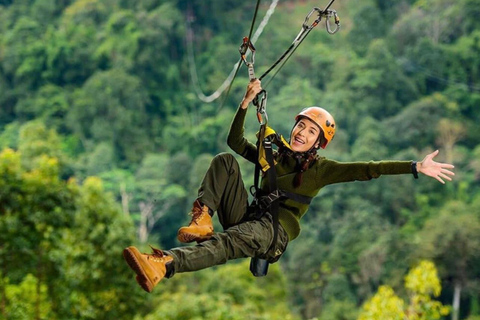 Jakarta/Bogor: Zipline Adventure, ATV, Waterfall & Transfer
