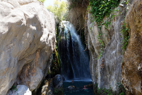 From Albir or Benidorm: Algar Waterfalls Day Trip From Benidorm with Gran Hotel Bali Meeting Point