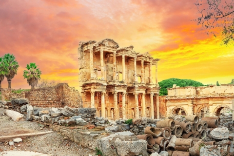 Exclusive Ephesus and House of Virgin Mary Full-Day Private Izmir Departure (Excluding Entrance Tickets)