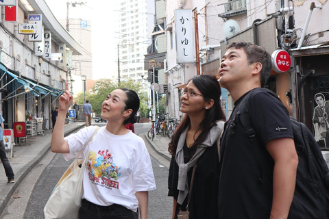 Retro Yokohama Bar Hopping 101 Tour w Noge_3 godz.Retro Yokohama Bar Hopping 101 dla początkujących w Noge