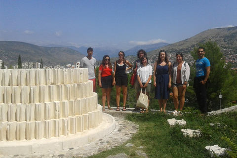 Mostar stadsrondleiding en fiets- en wandeltour