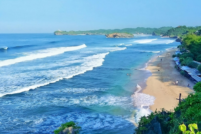 Yogyakarta : visite d'une journée à Mangunan, Pindul et les plages