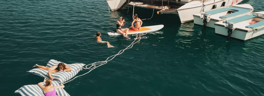 Nusa Lembongan : croisière snorkeling en catamaran 4 en 1 d'une demi-journée