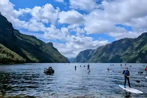 Two Fjord SUP n Sauna Guided Paddle Tour (Stavanger)