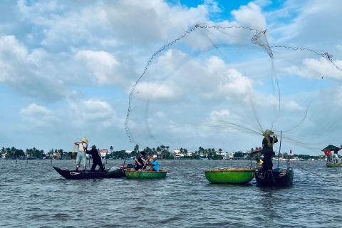 Da Nang: El pueblo de los cocos en barco cesto y el casco antiguo de Hoi An