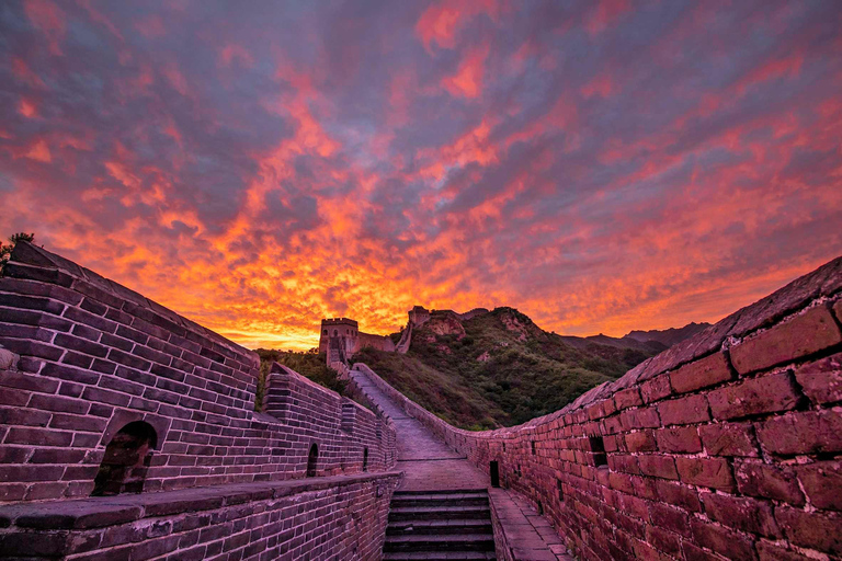 Liten grupp till Mutianyu Great Wall inklusive upphämtning från hotell