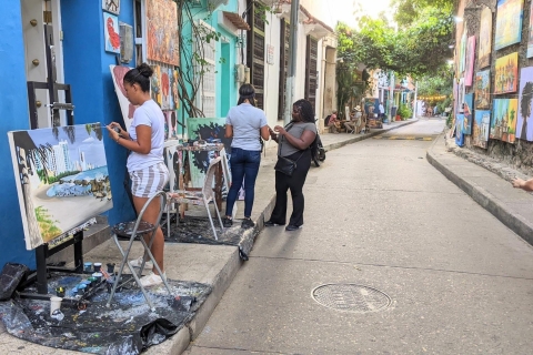Cartagena: Artists' Quarter Getsemani Self-guided Tour