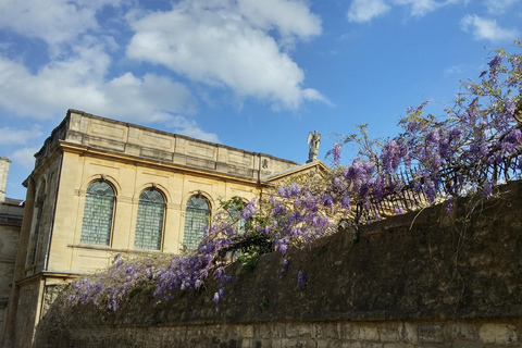 Jardines del Oxford College- incluye espacios cerrados al público