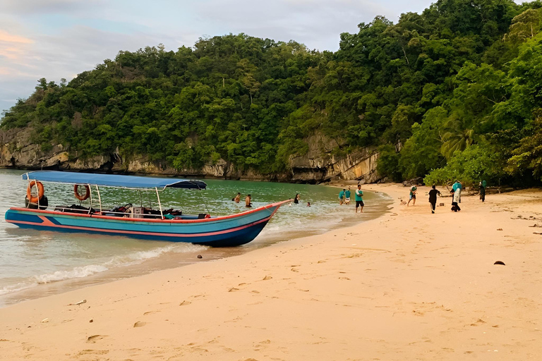 Langkawi : Circuit dans les îles : options de bateau partagé ou privéBateau à partager pendant 4 heures avec billet pour le nourrissage des aigles