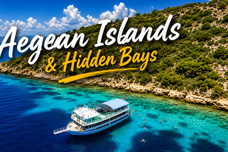 Hisarönü: Aegean Islands Boat Trip with Lunch & Soft Drinks
