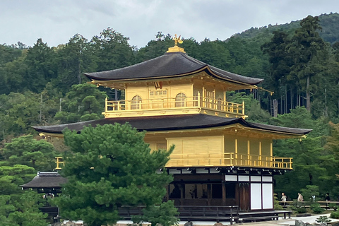 Depuis Nara : visite privée classique de Kyoto en voiture avec prise en charge à l&#039;hôtel