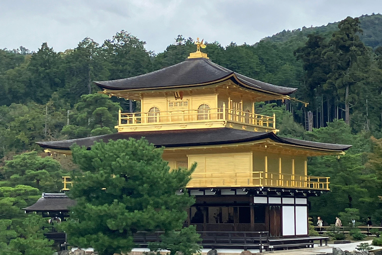 Depuis Nara : visite privée classique de Kyoto en voiture avec prise en charge à l&#039;hôtel