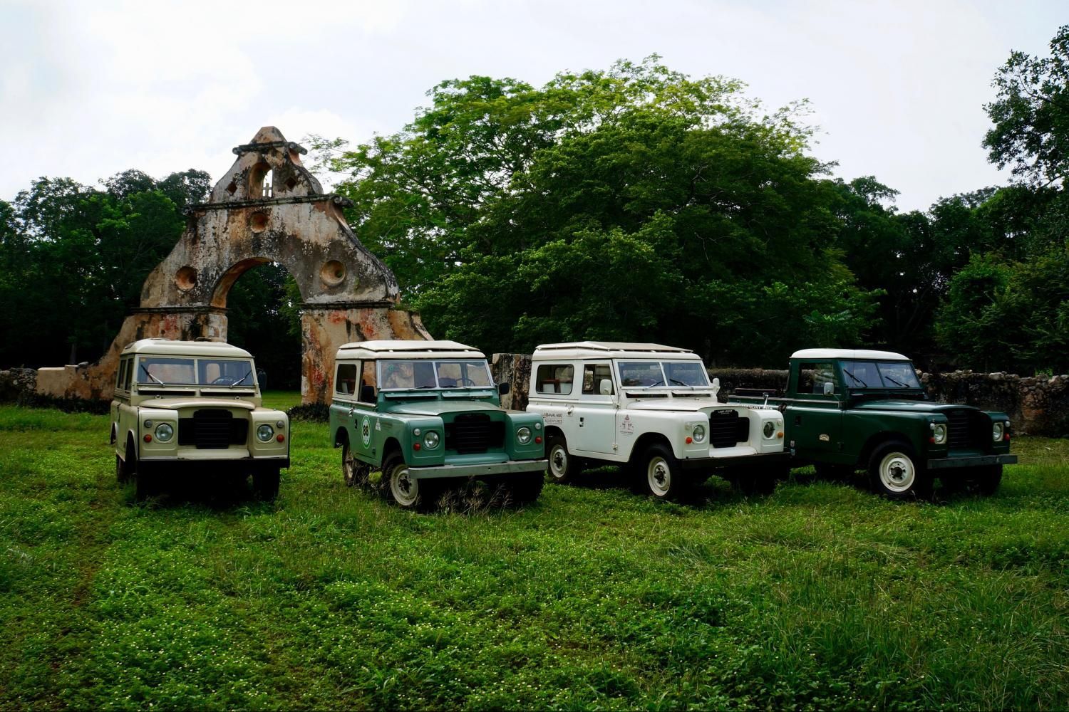 Archäologische Stätte von Uxmal und Land-Rover-Abenteuer zum Sonnenuntergang