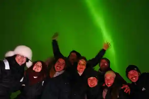 Oulu: Persecución móvil de auroras boreales
