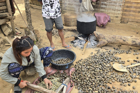 نونغ خياو: رحلة لمدة يومين، قرية همونغ، إقامة منزلية، والتجديف بالكاياك