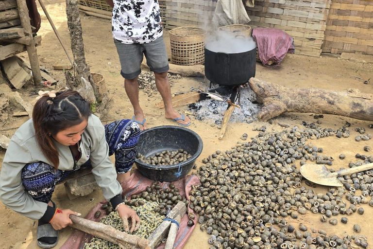نونغ خياو: رحلة لمدة يومين، قرية همونغ، إقامة منزلية، والتجديف بالكاياك