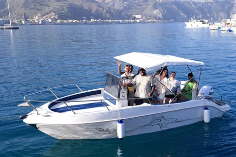 Taormina Sunset tour in search of dolphins with aperitif