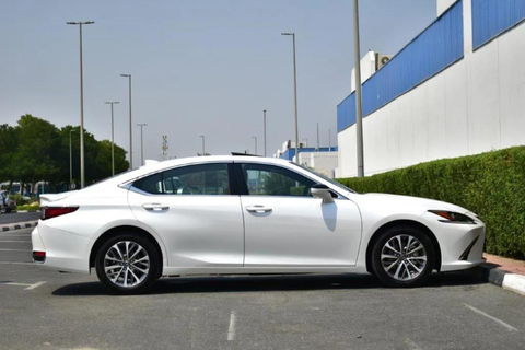 Del aeropuerto de Abu Dhabi a la ciudad de Dubai en un lujoso Lexus SedanAuh-Dxb-lxs350