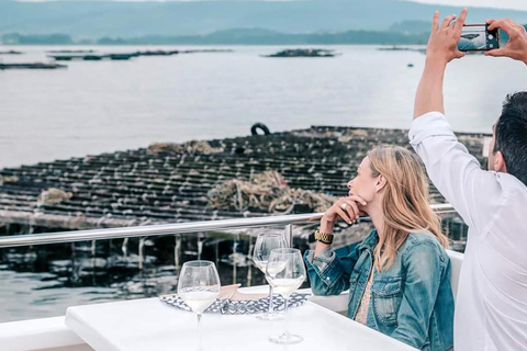 O Grove: Bootstour an der Arousa-Mündung mit MuschelverkostungO Grove: Muschelboot entlang der Arousa-Mündung mit Verkostung