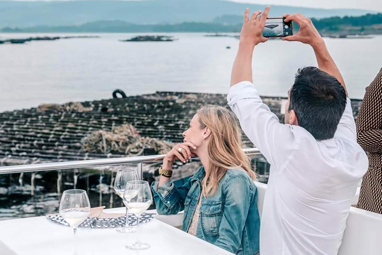 O Grove: Bootstour an der Arousa-Mündung mit MuschelverkostungO Grove: Muschelboot entlang der Arousa-Mündung mit Verkostung